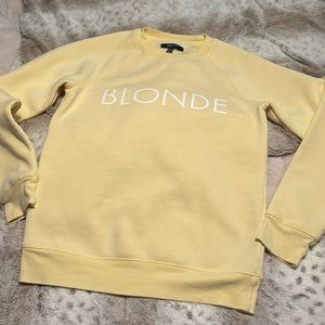 Brunette the Label Blonde sweatshirt Ladies XS/S